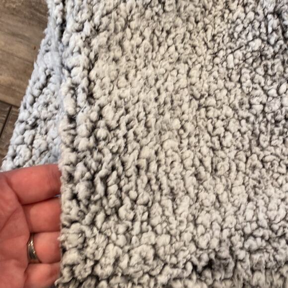 JACK BY DD DAKOTA Grey Shearling Jacket Large - Picture 6 of 14